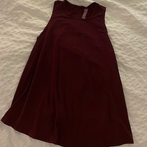 Betsy Johnson workout top with open back